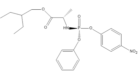 ((S)-(4-硝基苯氧基)(苯氧基)磷酰基)-L-丙氨 酸-2-乙基丁酯,(S)-2-Ethylbutyl 2-(((S)-(4-nitrophenoxy)(phenoxy)- phosphoryl)-amino)propanoate