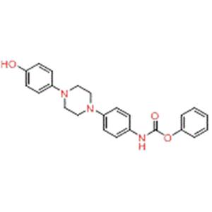 [4-[4-(4-羟基苯基)-1-哌嗪基]苯基]氨基甲酸苯酯