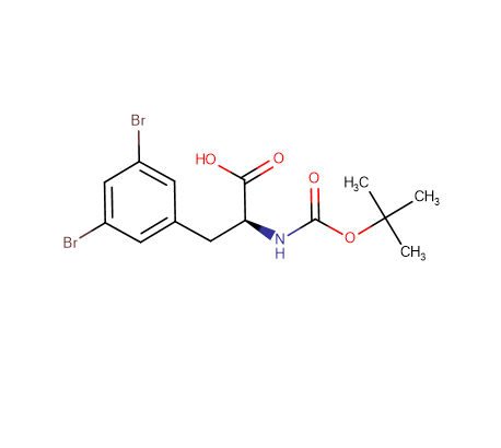 (2S)-2-{[(tert-butoxy)carbonyl]amino}-3-(3,5-dibromophenyl)propanoic acid,(2S)-2-{[(tert-butoxy)carbonyl]amino}-3-(3,5-dibromophenyl)propanoic acid