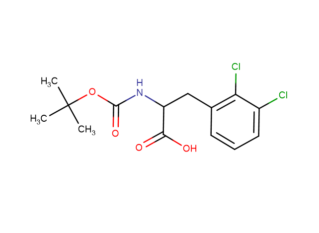 2-{[(tert-butoxy)carbonyl]amino}-3-(2,3-dichlorophenyl)propanoic acid,2-{[(tert-butoxy)carbonyl]amino}-3-(2,3-dichlorophenyl)propanoic acid