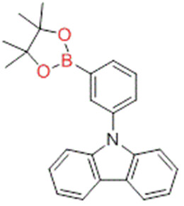 9-[3-(硼酸频哪醇酯)苯基]咔唑,9-[3-(4,4,5,5-Tetramethyl-1,3,2-dioxaborolan-2-yl)phenyl]-9H-carbazole