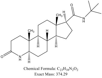 非那雄胺雜質(zhì),(4aR,4bS,6aS,7S,9aS,9bS,11aR)-N-(tert-butyl)-4a,6a-dimethyl-2-oxohexadecahydro-1H-indeno[5,4-f]quinoline-7-carboxamide