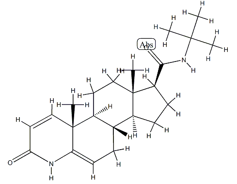 非那雄胺杂质C,(4aR,4bS,6aS,7S,9aS,9bS)-N-(tert-butyl)-4a,6a-dimethyl-2-oxo-2,4a,4b,5,6,6a,7,8,9,9a,9b,10-dodecahydro-1H-indeno[5,4-f]quinoline-7-carboxamide