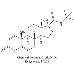 非那雄胺杂质EP C,(4aR,4bS,6aS,7S,9aS,9bS)-N-(tert-butyl)-4a,6a-dimethyl-2-oxo-2,4a,4b,5,6,6a,7,8,9,9a,9b,10-dodecahydro-1H-indeno[5,4-f]quinoline-7-carboxamide