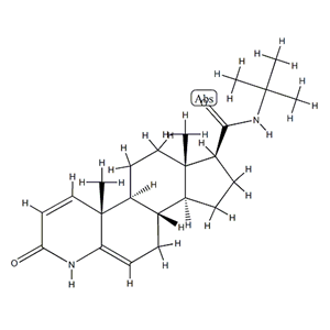 非那雄胺杂质C,(4aR,4bS,6aS,7S,9aS,9bS)-N-(tert-butyl)-4a,6a-dimethyl-2-oxo-2,4a,4b,5,6,6a,7,8,9,9a,9b,10-dodecahydro-1H-indeno[5,4-f]quinoline-7-carboxamide