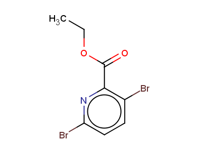 3,6-二溴吡啶甲酸乙酯,ETHYL 3,6-DIBROMOPICOLINATE