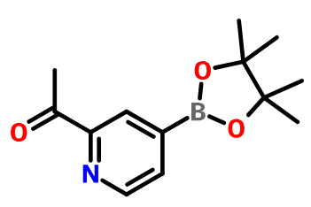 2-乙?；拎?4-硼酸頻那醇酯,1-(4-(4,4,5,5-Tetramethyl-1,3,2-dioxaborolan-2-yl)pyridin-2-yl)ethanone