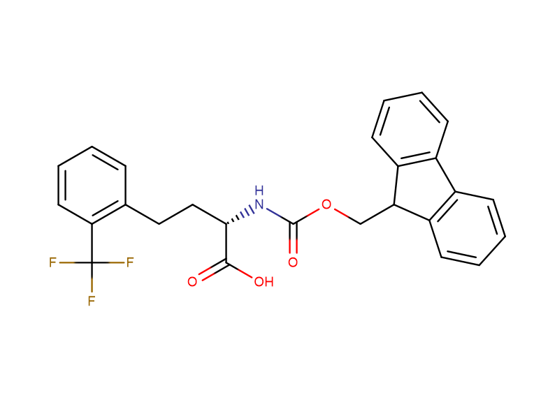 (2S)-2-({[(9H-fluoren-9-yl)methoxy]carbonyl}amino)-4-[2-(trifluoromethyl)phenyl]butanoic acid,(2S)-2-({[(9H-fluoren-9-yl)methoxy]carbonyl}amino)-4-[2-(trifluoromethyl)phenyl]butanoic acid