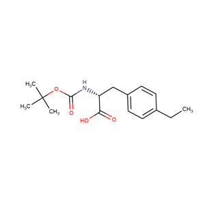 (2R)-2-{[(tert-butoxy)carbonyl]amino}-3-(4-ethylphenyl)propanoic acid,(2R)-2-{[(tert-butoxy)carbonyl]amino}-3-(4-ethylphenyl)propanoic acid
