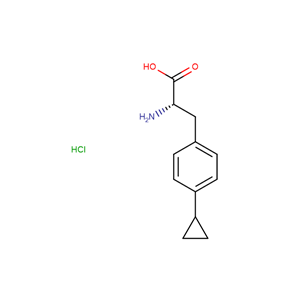 (2S)-2-amino-3-(4-cyclopropylphenyl)propanoic acid hydrochloride