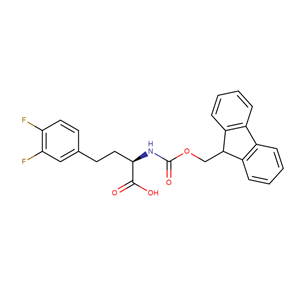 (2R)-4-(3,4-difluorophenyl)-2-({[(9H-fluoren-9-yl)methoxy]carbonyl}amino)butanoic acid