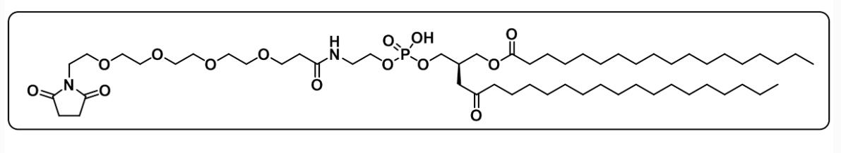 磷脂-四聚乙二醇-琥珀酰亚胺酯,DSPE-PEG4-NHS ester,DSPE-PEG4-NHS ester