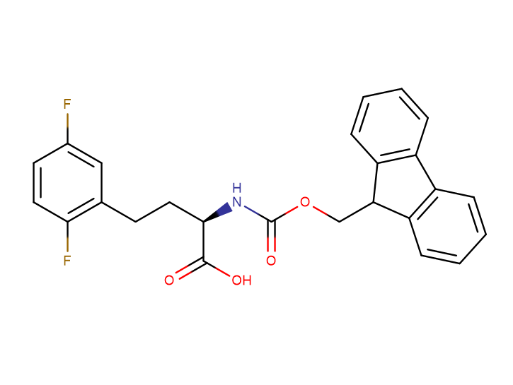 (2R)-4-(2,5-difluorophenyl)-2-({[(9H-fluoren-9-yl)methoxy]carbonyl}amino)butanoic acid,(2R)-4-(2,5-difluorophenyl)-2-({[(9H-fluoren-9-yl)methoxy]carbonyl}amino)butanoic acid