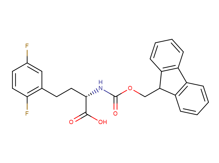 (2S)-4-(2,5-difluorophenyl)-2-({[(9H-fluoren-9-yl)methoxy]carbonyl}amino)butanoic acid,(2S)-4-(2,5-difluorophenyl)-2-({[(9H-fluoren-9-yl)methoxy]carbonyl}amino)butanoic acid