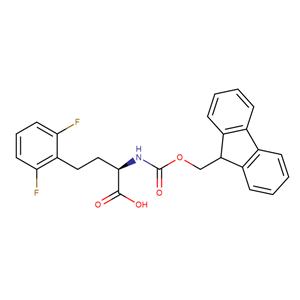 (2R)-4-(2,6-difluorophenyl)-2-({[(9H-fluoren-9-yl)methoxy]carbonyl}amino)butanoic acid