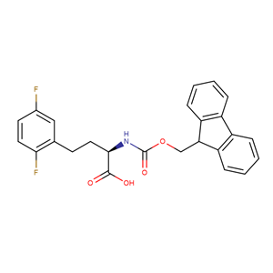 (2R)-4-(2,5-difluorophenyl)-2-({[(9H-fluoren-9-yl)methoxy]carbonyl}amino)butanoic acid