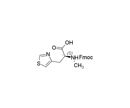 Fmoc-N-Me-Ala(4-Thz)-OH