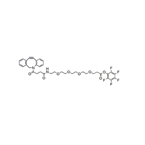 二苯并环辛烯-四聚乙二醇-五氟苯酚,DBCO-PEG4-PFP ester