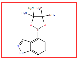 1H-吲唑-4-硼酸频哪醇酯,4-(4,4,5,5-Tetramethyl-[1,3,2]dioxaborolan-2-yl)-1H-indazole