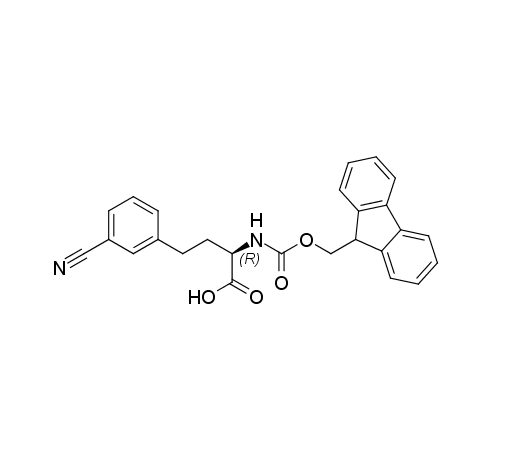 (2S)-4-(3-cyanophenyl)-2-({[(9H-fluoren-9-yl)methoxy]carbonyl}amino)butanoic acid