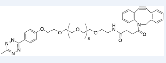 甲基四嗪-十二聚乙二醇-二苯并环辛炔,Methyltetrazine-PEG12-DBCO,Methyltetrazine-PEG12-DBCO