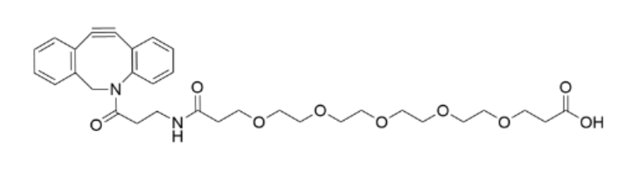 二苯并環(huán)辛炔-五聚乙二醇-羧基,DBCO-PEG5-acid,DBCO-PEG5-COOH,DBCO-PEG5-acid,DBCO-PEG5-COOH