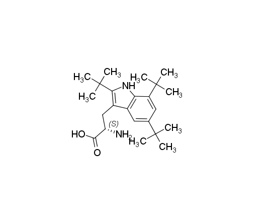 2,5,7-三叔丁基-L-色氨酸,2,5,7-Tris-tert-butyl-L-tryptophan