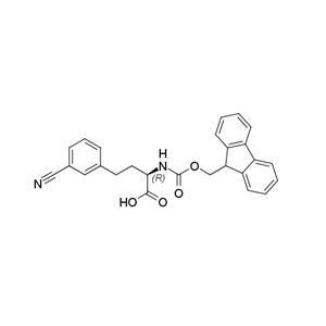 (2S)-4-(3-cyanophenyl)-2-({[(9H-fluoren-9-yl)methoxy]carbonyl}amino)butanoic acid