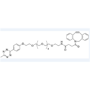 甲基四嗪-十二聚乙二醇-二苯并环辛炔,Methyltetrazine-PEG12-DBCO