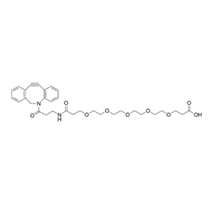 二苯并環(huán)辛炔-五聚乙二醇-羧基,DBCO-PEG5-acid,DBCO-PEG5-COOH,DBCO-PEG5-acid,DBCO-PEG5-COOH