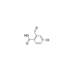 4-chloro-2-formylbenzoic acid