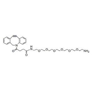 二苯基环辛炔-六聚乙二醇-氨基,DBCO-PEG6-amine,DBCO-PEG6-NH2