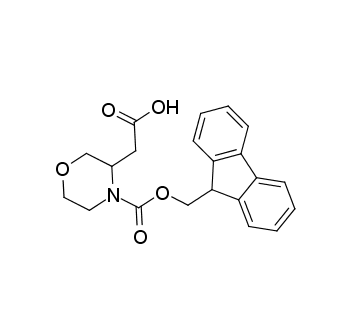 4-Fmoc-3-morpholineacetic acid