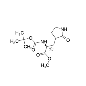 (2S)-2-((叔丁氧基羰基)氨基)-3-(2-氧代吡咯烷-3-基)丙酸甲