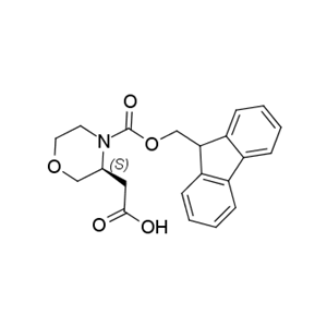 2-[(3S)-4-(9H-fluoren-9-ylmethoxycarbonyl)morpholin-3-yl]acetic acid