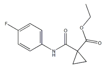 1-(4-甲酰氟苯基)环丙烷羧酸乙酯,ethyl 1-(4-fluorophenylcarbaMoyl)cyclopropanecarboxylate