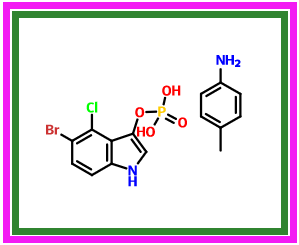 5-溴-4-氯-3-吲哚基磷酸酯对甲苯胺盐 (BCIP),5-BroMo-4-chloro-3-indolyl phosphate p-toluidine salt