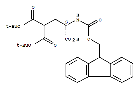 (S)-3-[[(9H-芴-9-基甲氧基)羰基]氨基]-1,1,3-丙烷三羧酸 1,1-双叔丁酯,Fmoc-Gla(OtBu)2-OH