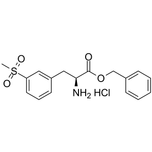 (S)-2-氨基-3-甲砜基-苯丙酸苄酯盐酸盐,(S)-benzyl 2-amino-3-(3-(methylsulfonyl)phenyl)propanoate hydrochloride