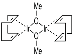 甲氧基(环辛二烯)合铱二聚体,Di-μ-methoxobis(1,5-cyclooctadiene)diiridium(I)