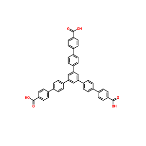 1,3,5-三(4′-羧基[1,1′-联苯]-4-基)苯,1,3,5-Tris(4′-carboxy[1,1′-biphenyl]-4-yl)benzene