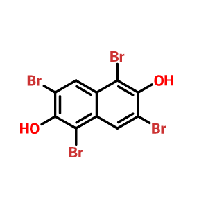 1,3,5,7-四溴-2,6-萘二醇