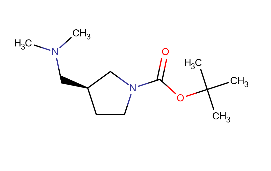 tert-butyl (3S)-3-[(dimethylamino)methyl]pyrrolidine-1-carboxylate,tert-butyl (3S)-3-[(dimethylamino)methyl]pyrrolidine-1-carboxylate