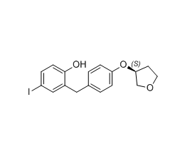 恩格列净杂质33,(S)-4-iodo-2-(4-((tetrahydrofuran-3-yl)oxy)benzyl)phenol
