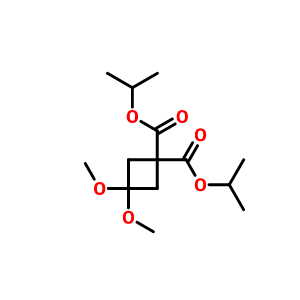 3,3-二甲氧基环丁烷-1,1-二甲酸 二异丙酯