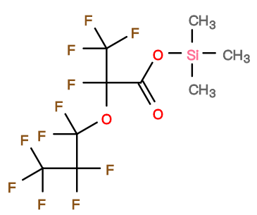 Trimethylsilyl 2-(heptafluoropropoxy)tetrafluoropropionate,Trimethylsilyl 2-(heptafluoropropoxy)tetrafluoropropionate