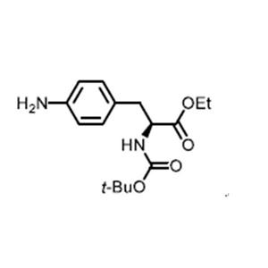 (S)-3-(4-aminophenyl)-2-tert-butoxycarbonylamino-propionic acid ethyl este