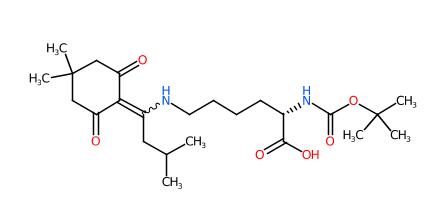 (S)-2-((叔-丁氧羰基)氨基)-6-((1-(4,4-二甲基-2,6-二氧亚基亚环己基)-3-甲基丁基)氨基)己酸,BOC-L-LYS(IVDDE)-OH