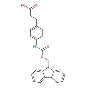 3-(FMOC-4-氨基苯基)丙酸,3-(4-((((9H-Fluoren-9-yl)methoxy)carbonyl)amino)phenyl)propanoic aci