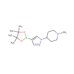 1-methyl-4-[4-(4,4,5,5-tetramethyl-1,3,2-dioxaborolan-2-yl)-1H-pyrazol-1-yl]piperidine